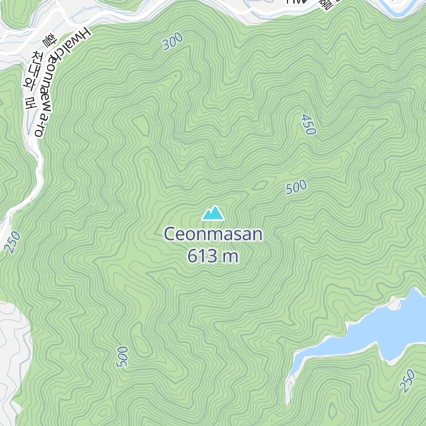 Map of Ceonmasan