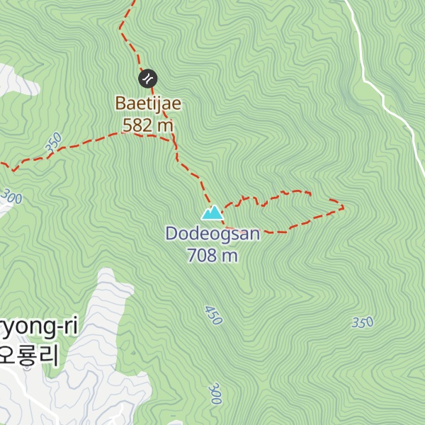 Map of Dodeogsan