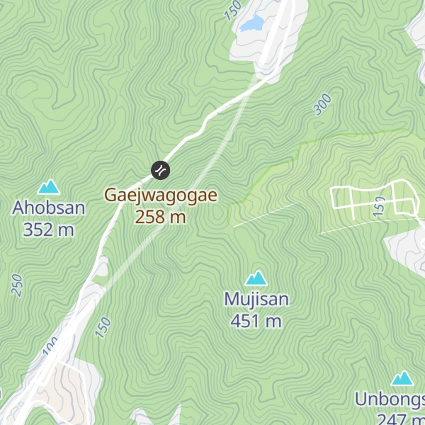 Map of Gaejwasan