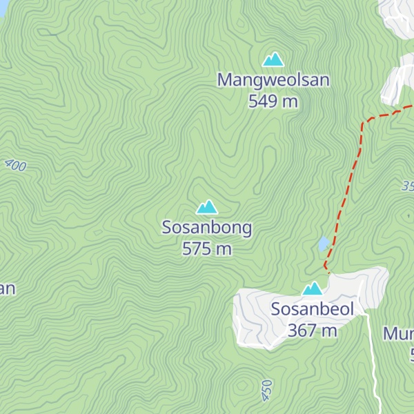 Map of Sosanbong