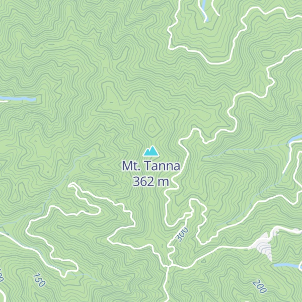 Map of Mt. Tanna