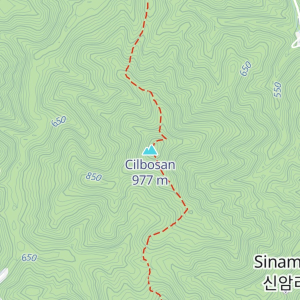 Map of Cilbosan