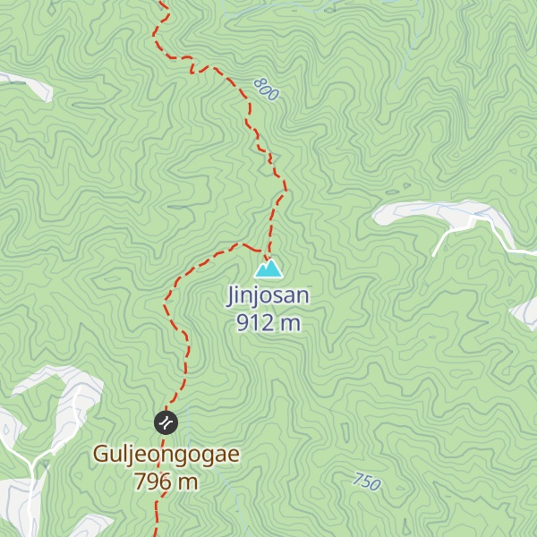 Map of Jinjosan
