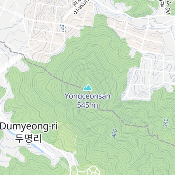 Map of Yongceonsan