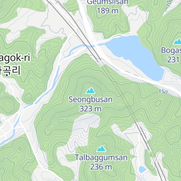 Map of Seongbusan