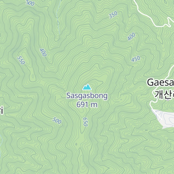 Map of Sasgasbong