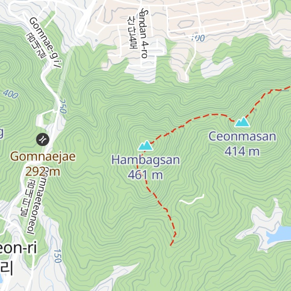 Map of Hambagsan