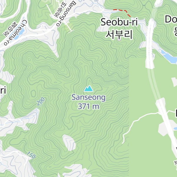 Map of Sanseong
