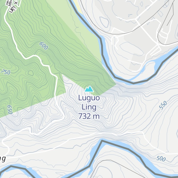 Map of Luguo Ling