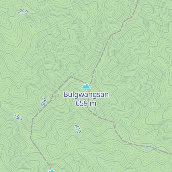 Map of Bulgwangsan