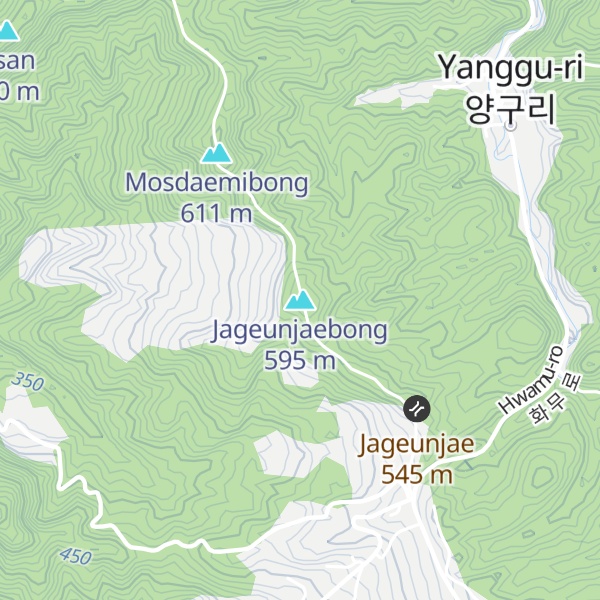 Map of Jageunjaebong