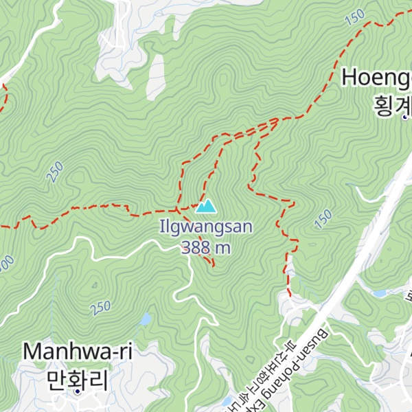 Map of Ilgwangsan