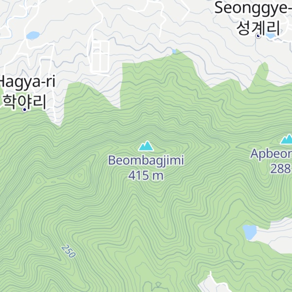 Map of Beombagjimi