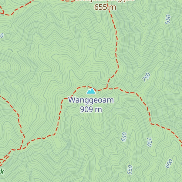 Map of Wanggeoam