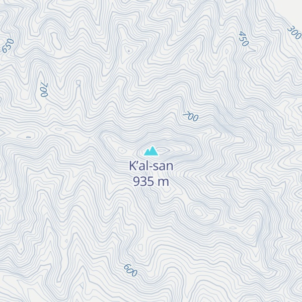 Map of K’al-san