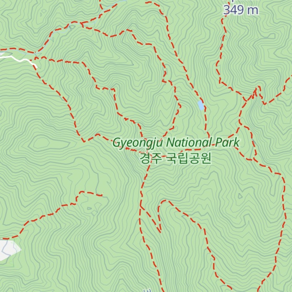 Map of Gowibong peak