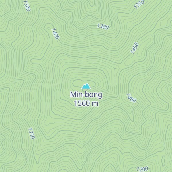Map of Min-bong