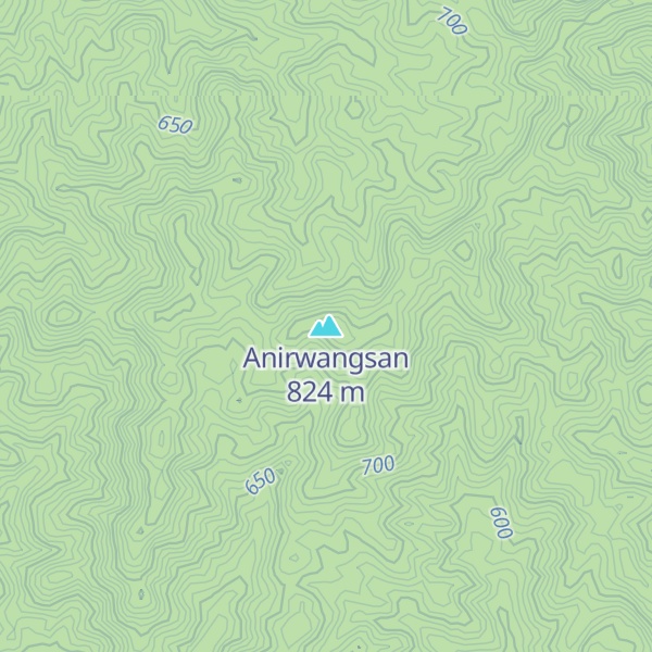 Map of Anirwangsan