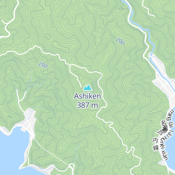 Map of Ashiken