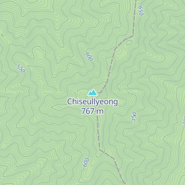 Map of Chiseullyeong