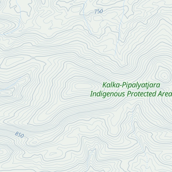 Map of Mount Davies