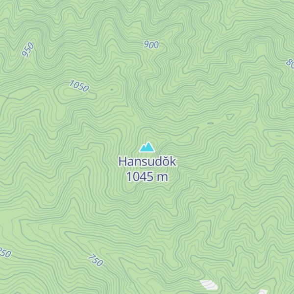 Map of Hansudŏk