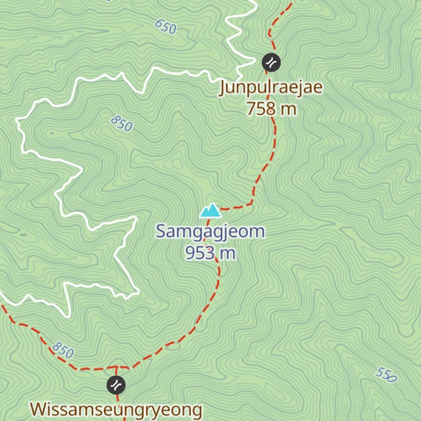 Map of Samgagjeom