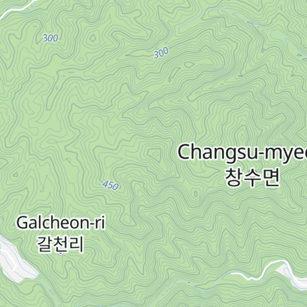 Map of Unseosan