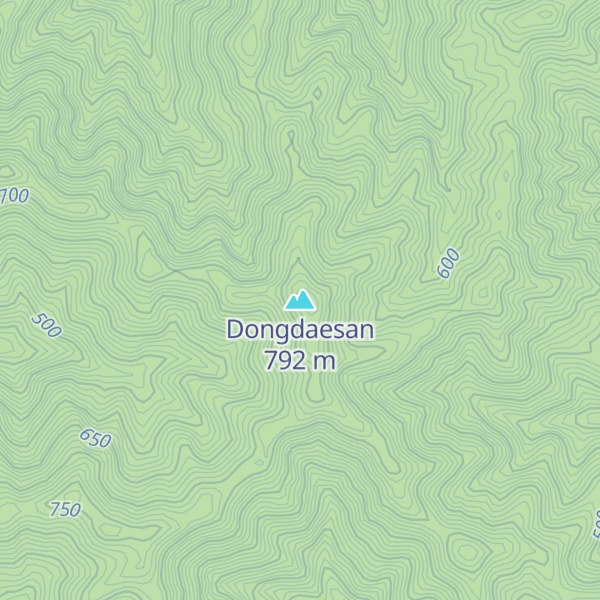 Map of Dongdaesan