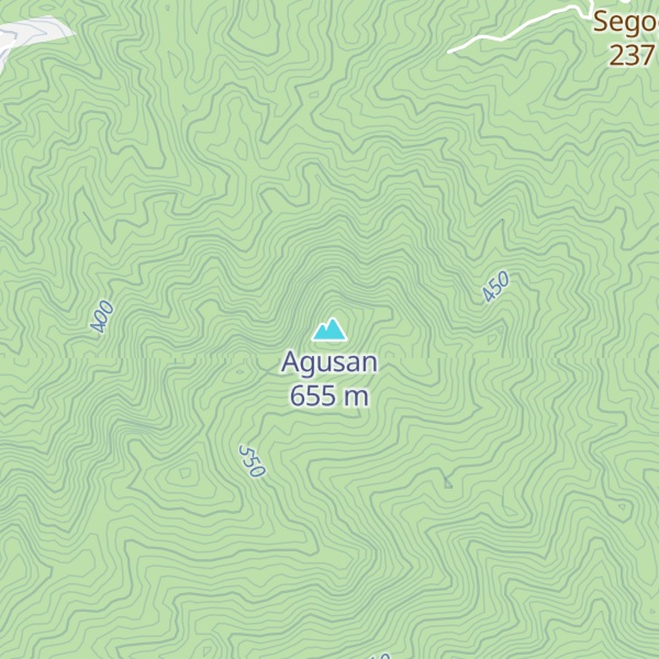 Map of Agusan