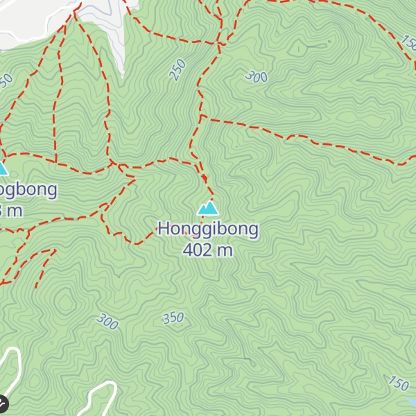 Map of Honggibong