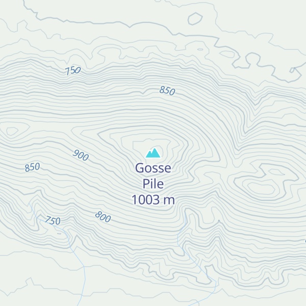 Map of Gosse Pile