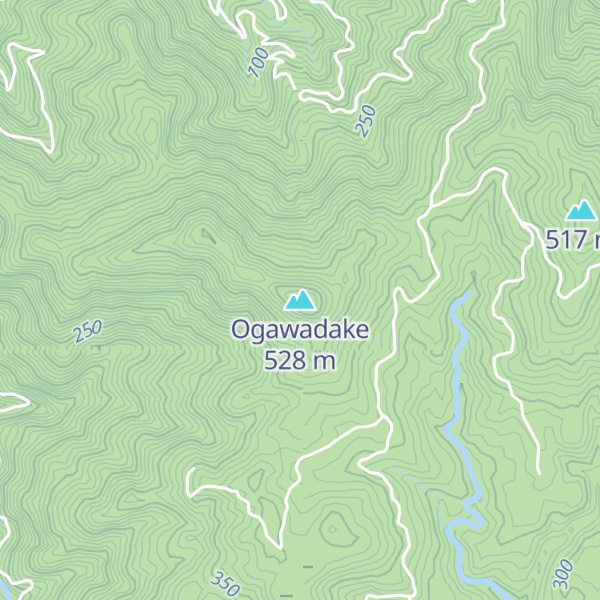 Map of Ogawadake