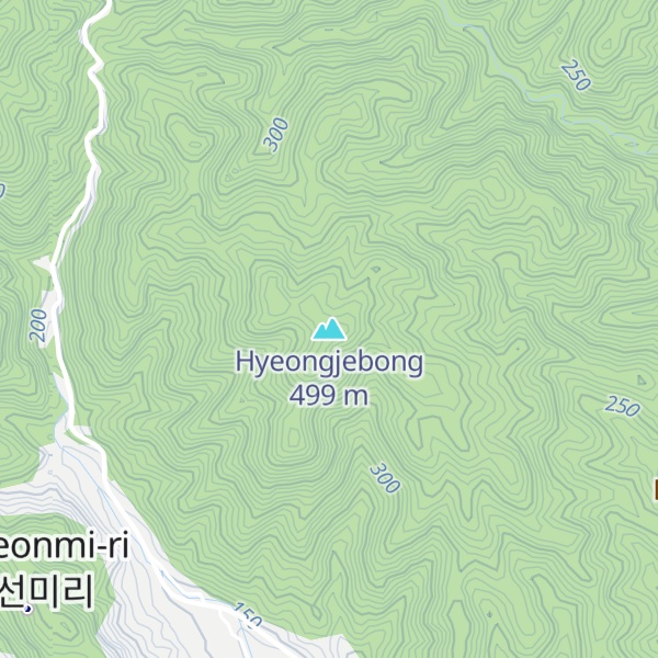 Map of Hyeongjebong
