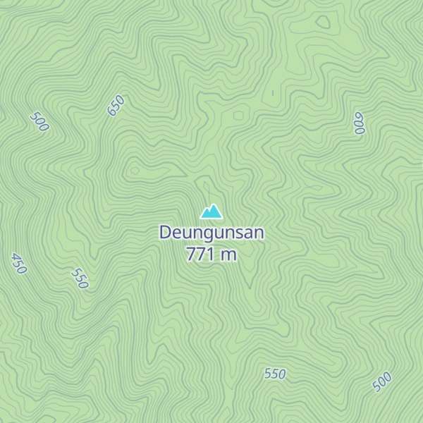 Map of Deungunsan