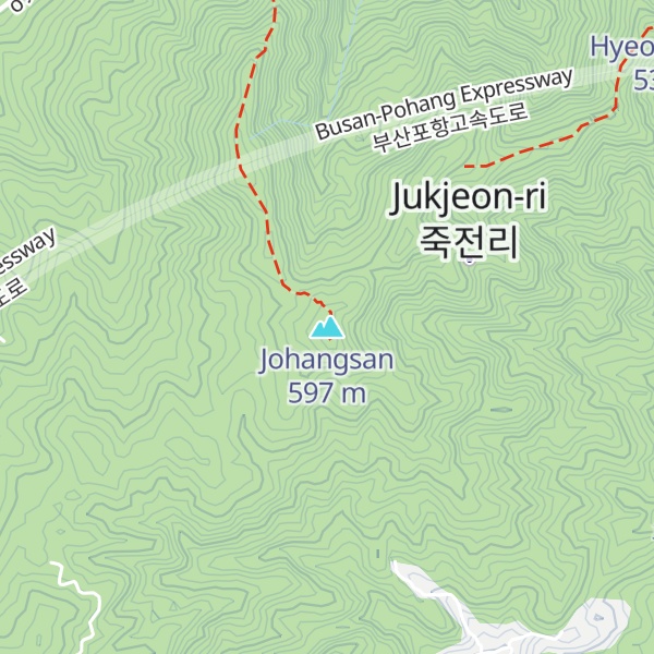 Map of Johangsan