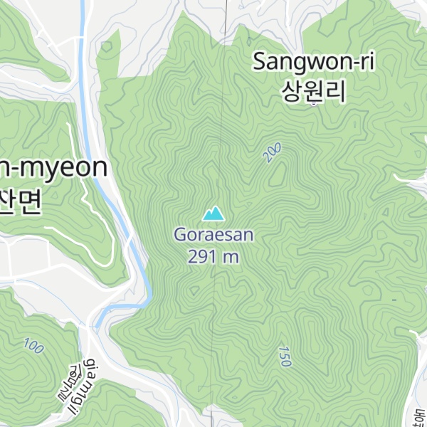 Map of Goraesan