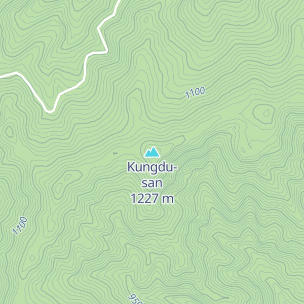 Map of Kungdu-san