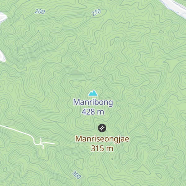 Map of Manribong