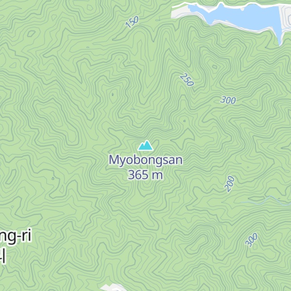 Map of Myobongsan