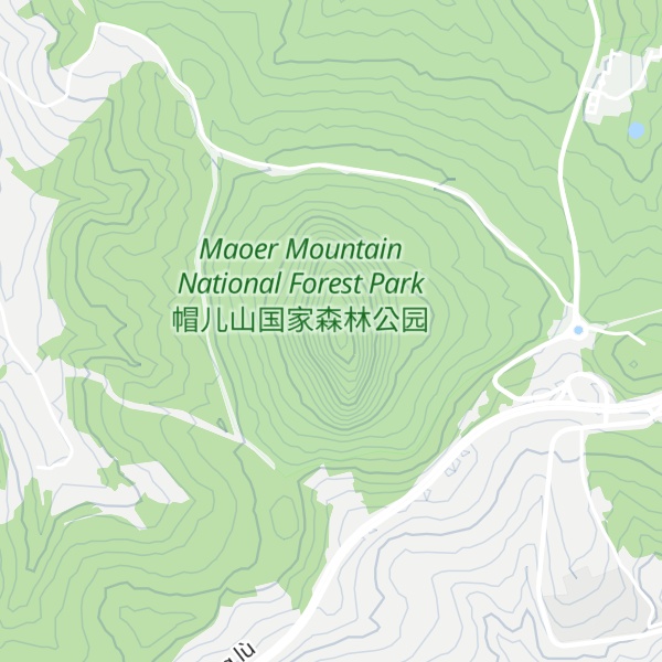 Map of Mào éR Shān  모아산