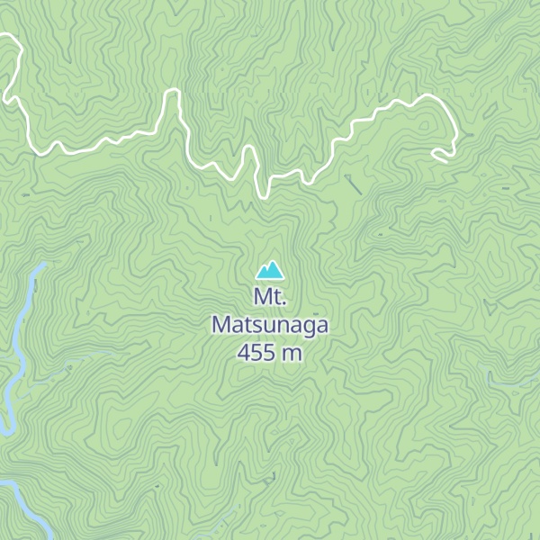 Map of Mt. Matsunaga
