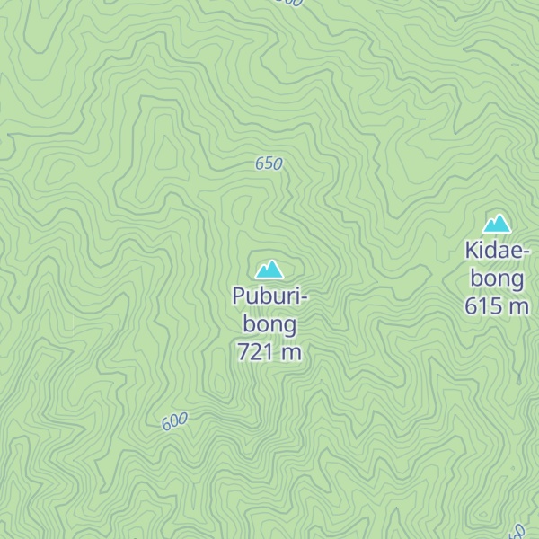 Map of Puburi-bong