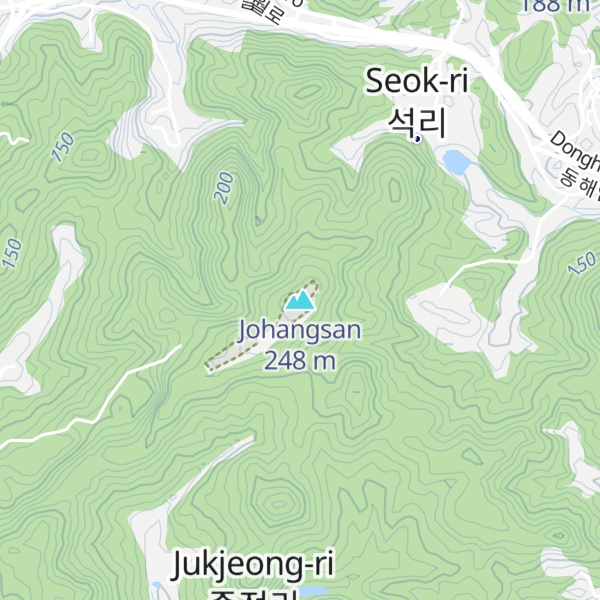 Map of Johangsan