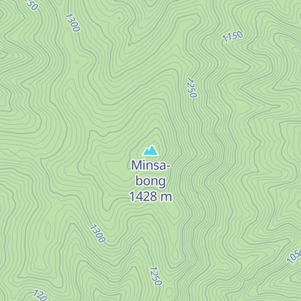 Map of Minsa-bong