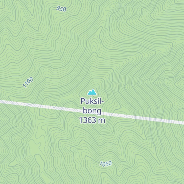 Map of Puksil-bong
