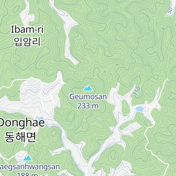 Map of Geumosan