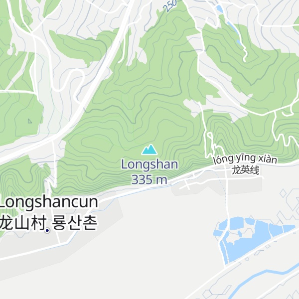 Map of Longshan