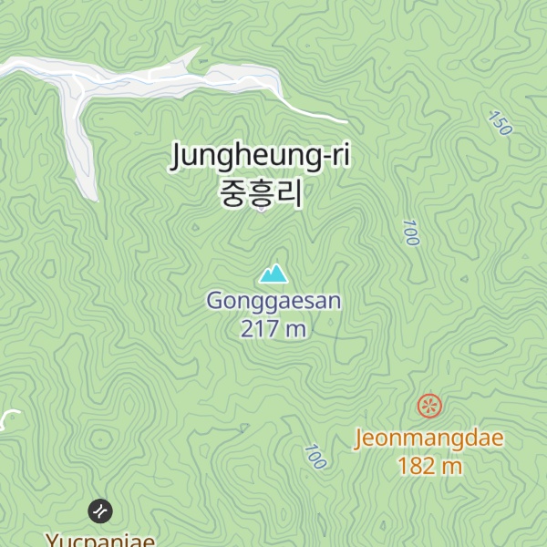 Map of Gonggaesan