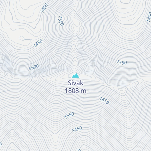 Map of Sivak